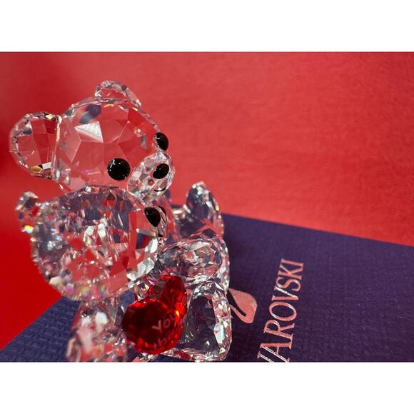 Swarovski You're The Best Kris Bear Crystal Figurine Signature Stamp Excellent - Picture 9 of 14